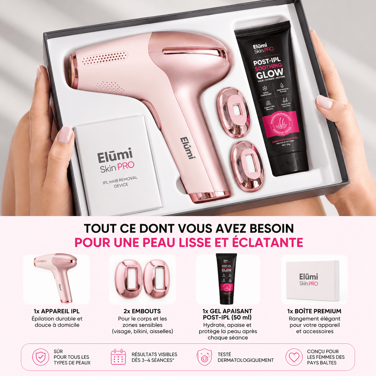 Comfora™ Kit Épilation IPL - comfora
