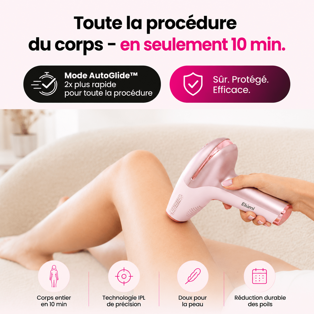 Comfora™ Kit Épilation IPL - comfora
